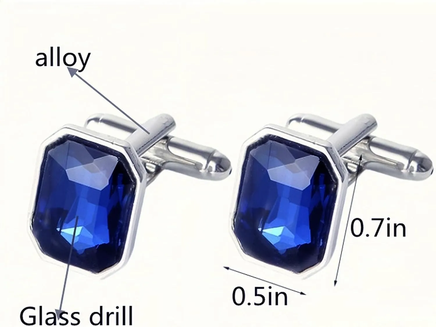 4 Pairs cufflinks set,la luen fashion Cufflinks set for men Women Tuxedo Shirt Studs Fits Business Wedding Party Jewelry Gift