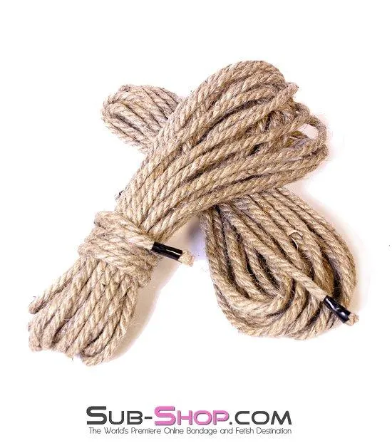 7028ZG      Jute Japanese Shibari Bondage Rope - MEGA Deal