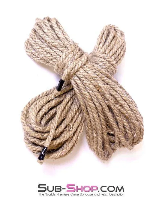 7028ZG      Jute Japanese Shibari Bondage Rope - MEGA Deal