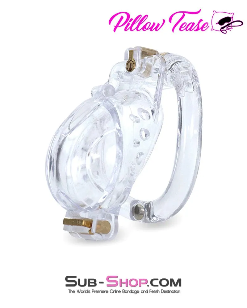 7900AR      Porthole 2 Lock Cock Teasing and Torment Chastity Device