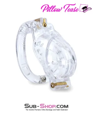 7900AR      Porthole 2 Lock Cock Teasing and Torment Chastity Device