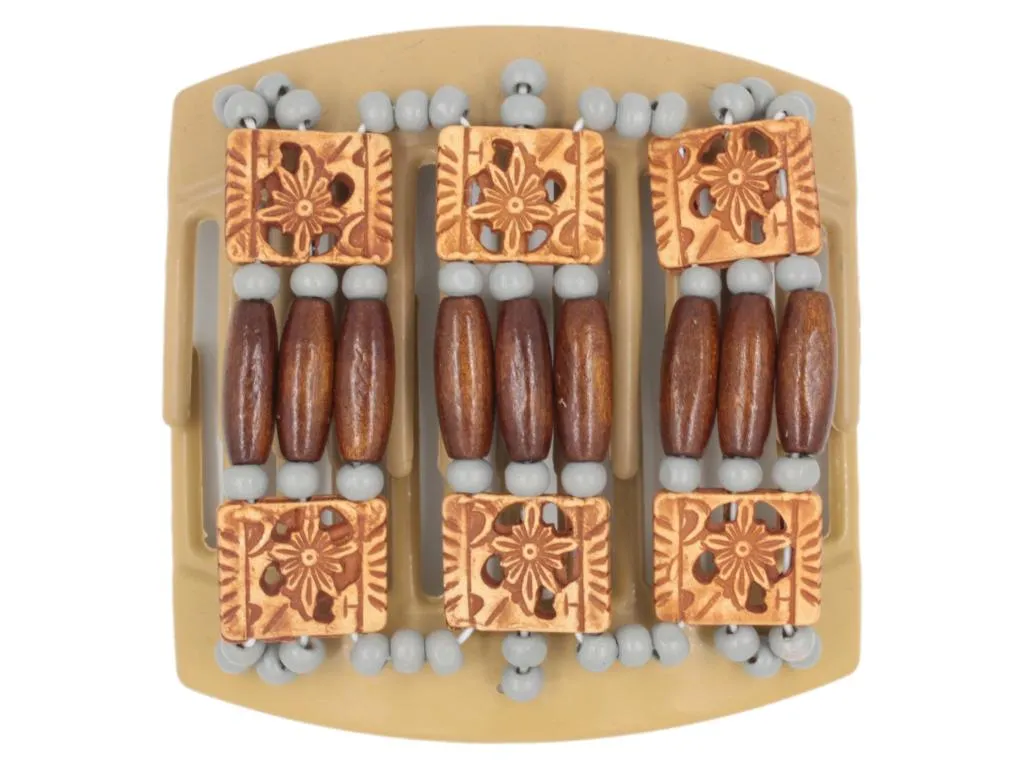African Butterfly Thick Hair Comb - Tripla Blonde 39