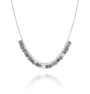 Art Deco Mini Disc Necklace