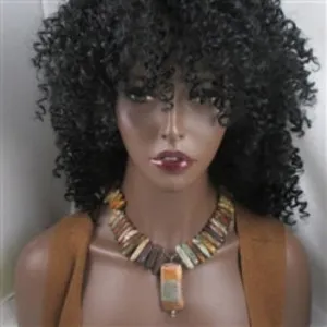 Big Bold Jasper Collar Necklace with Pendant