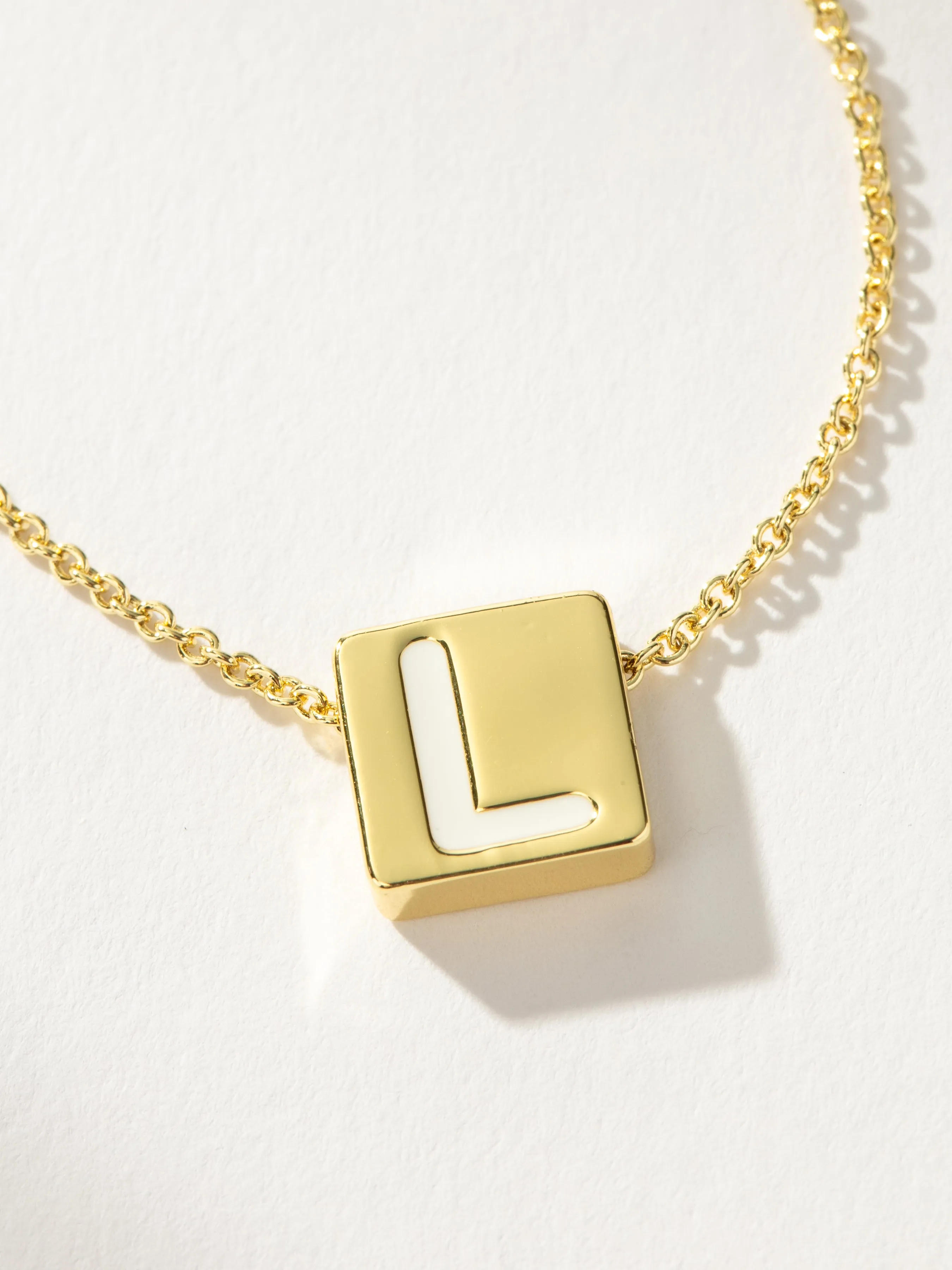 Bold Letter Necklace