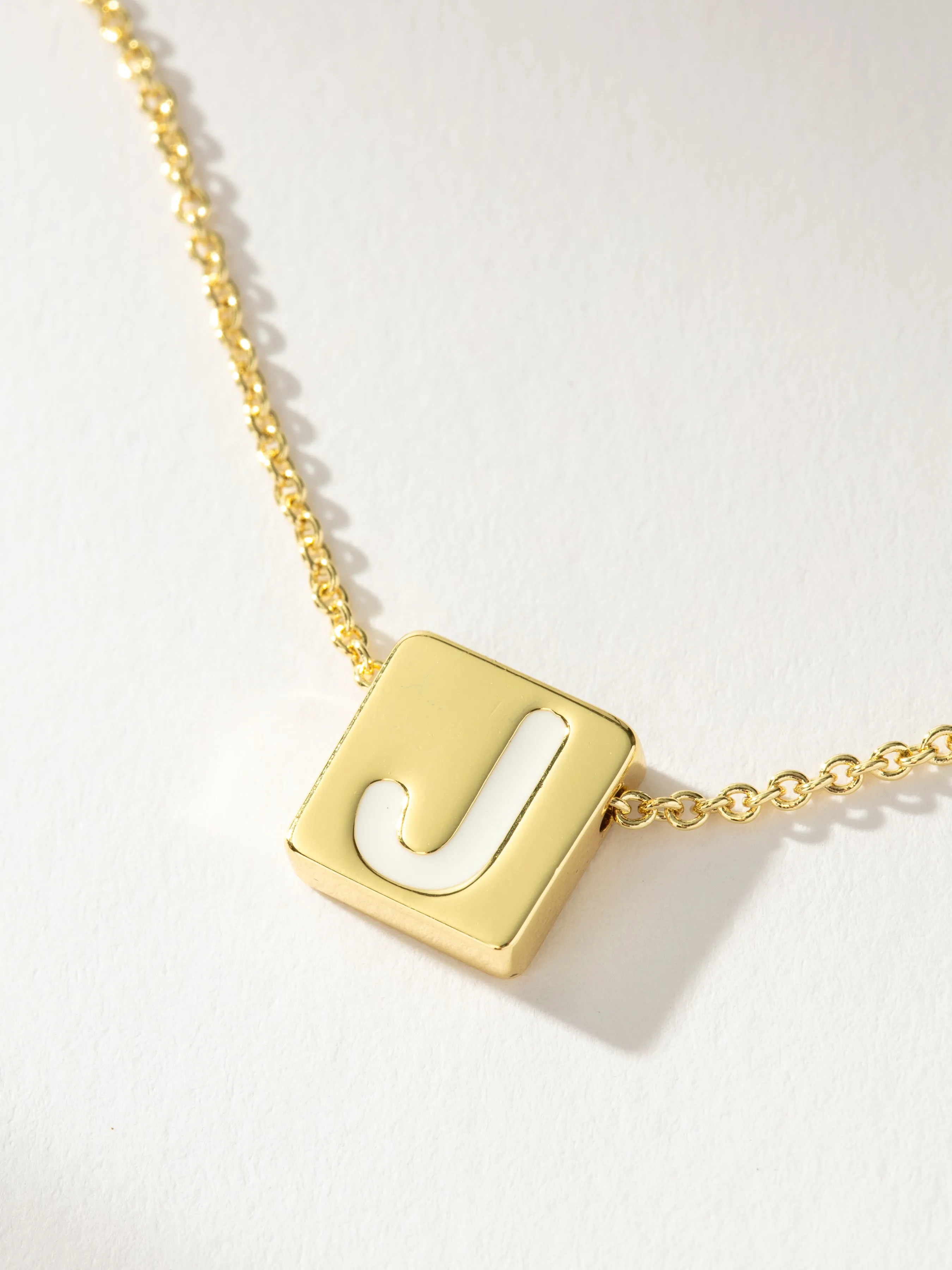Bold Letter Necklace