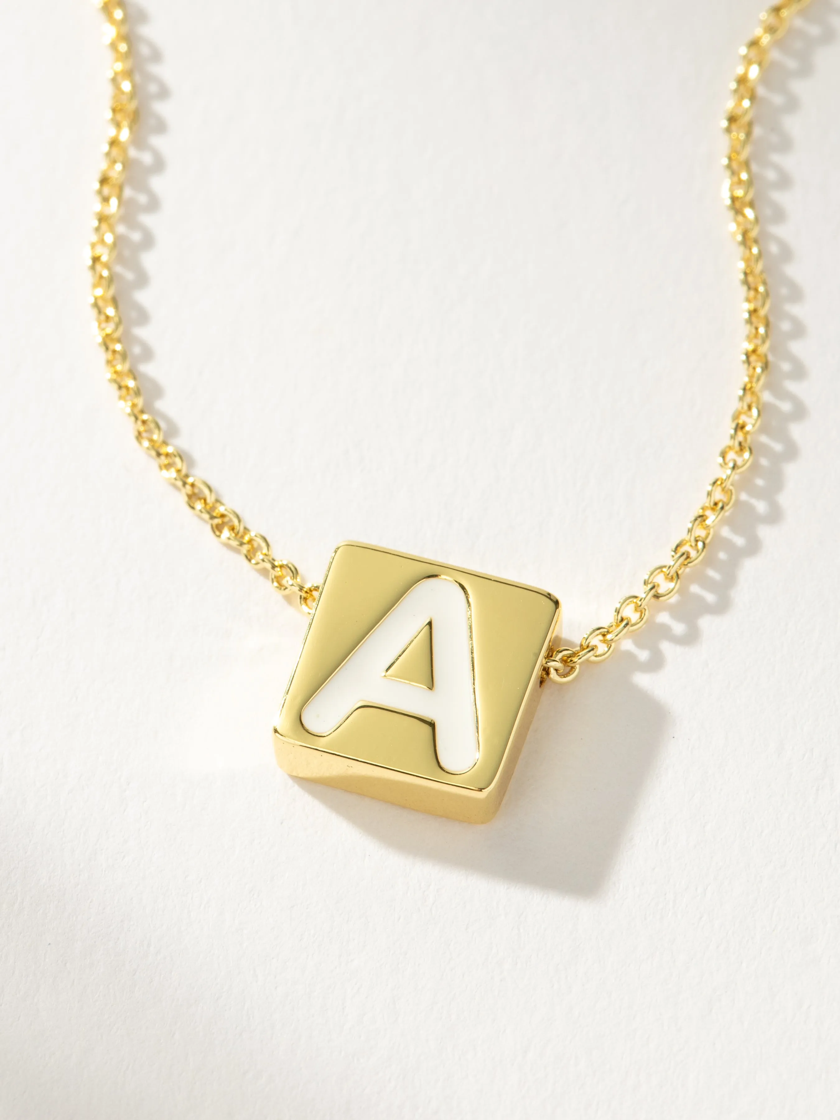 Bold Letter Necklace