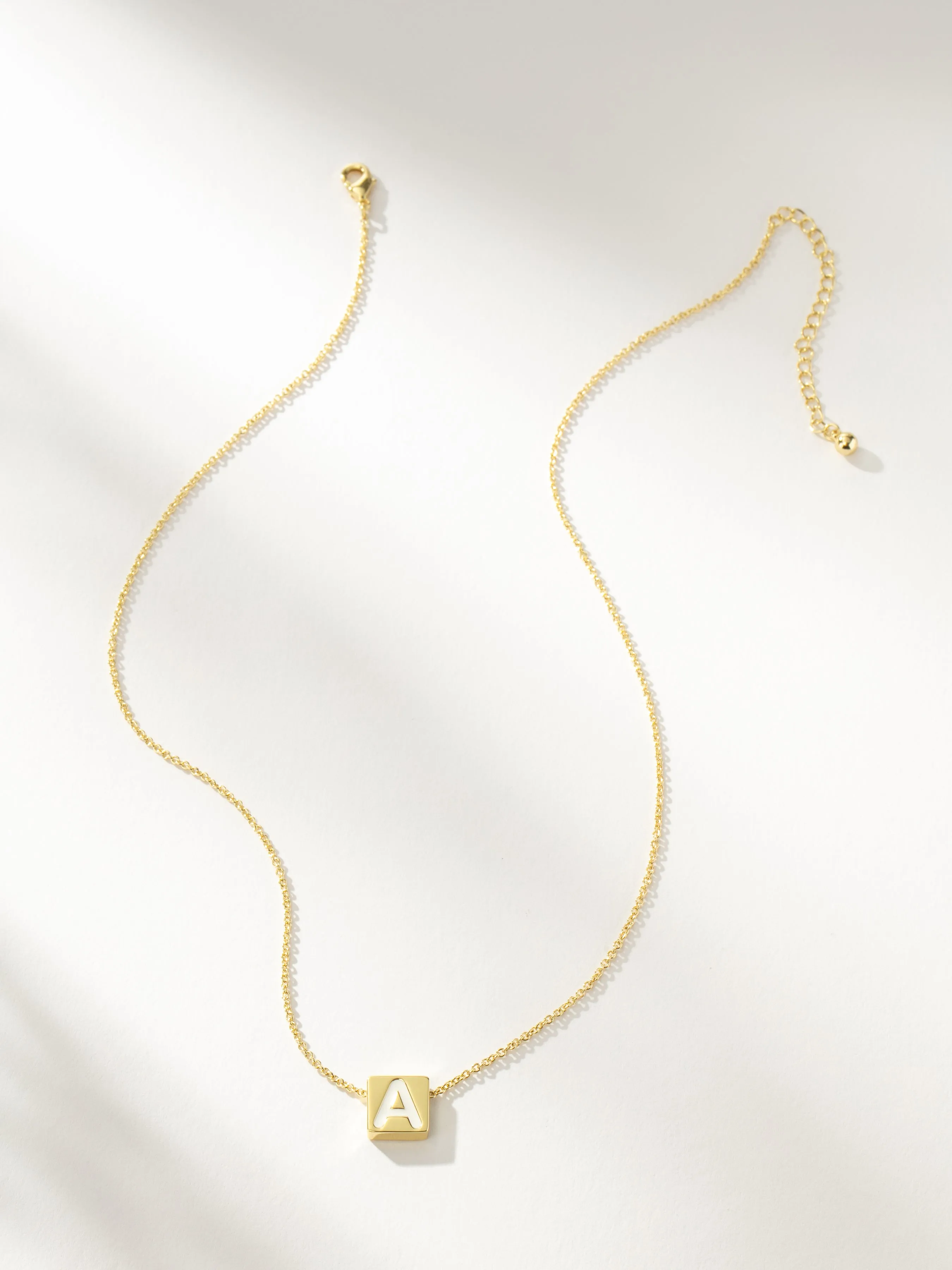 Bold Letter Necklace