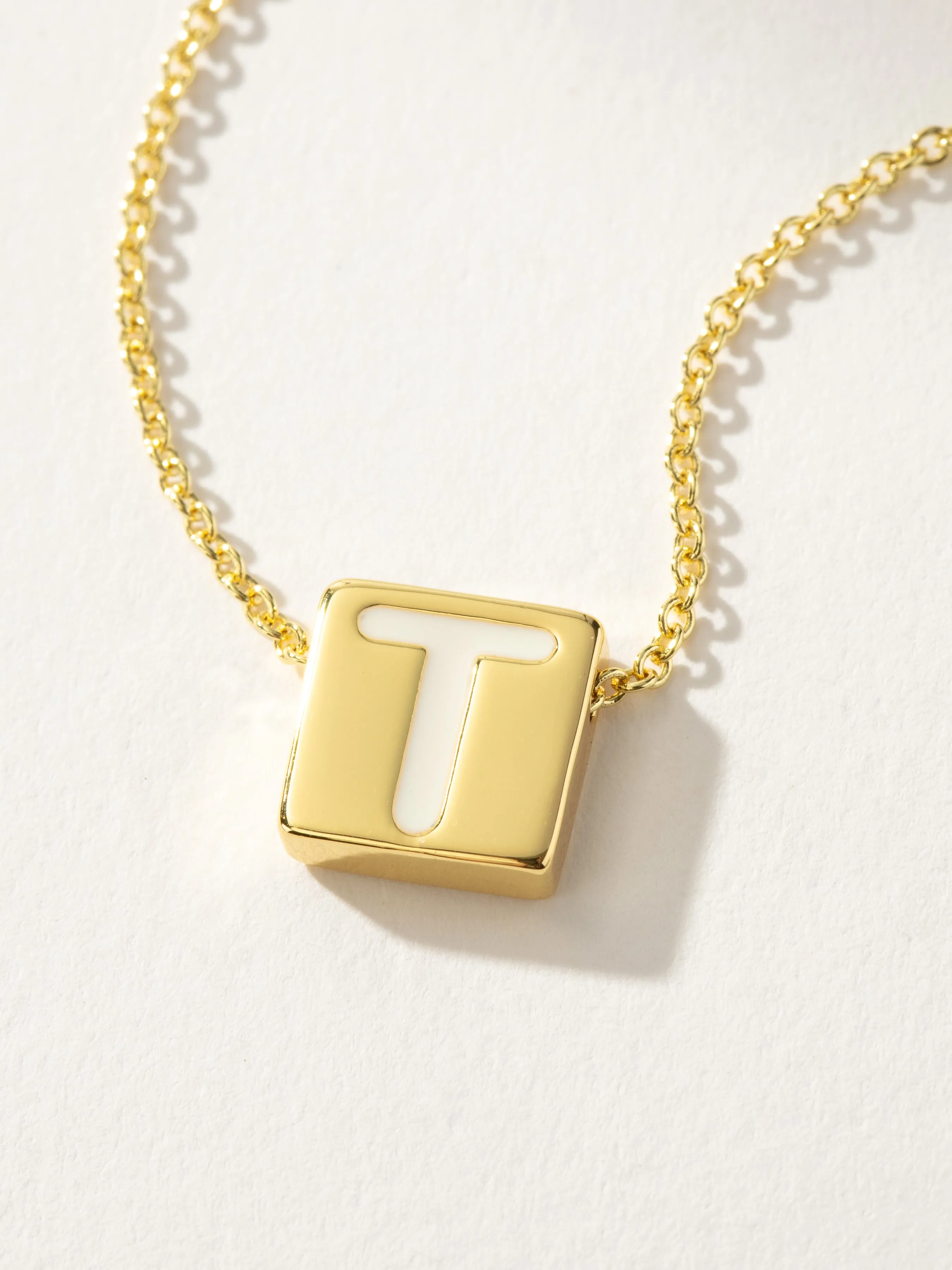 Bold Letter Necklace