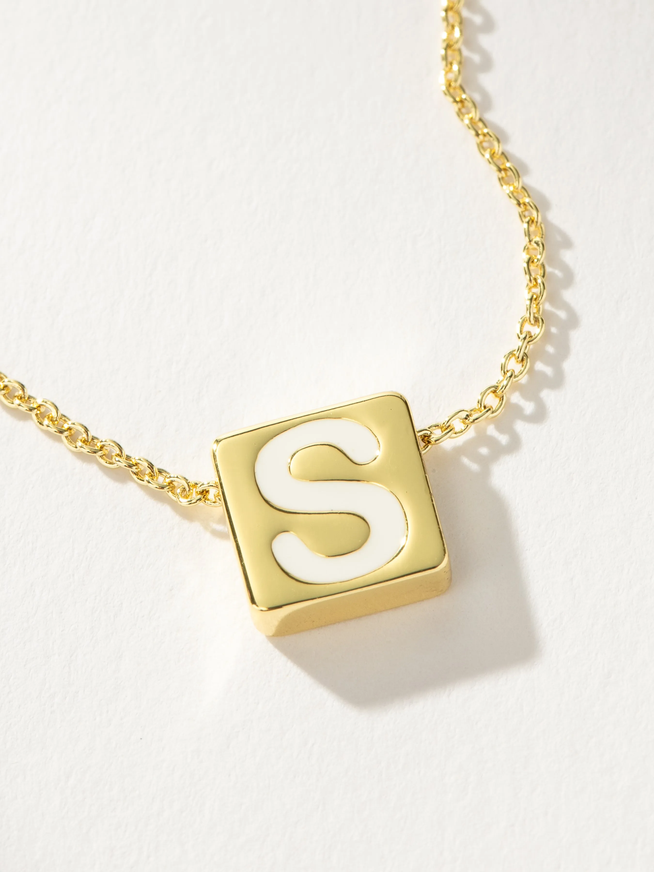 Bold Letter Necklace