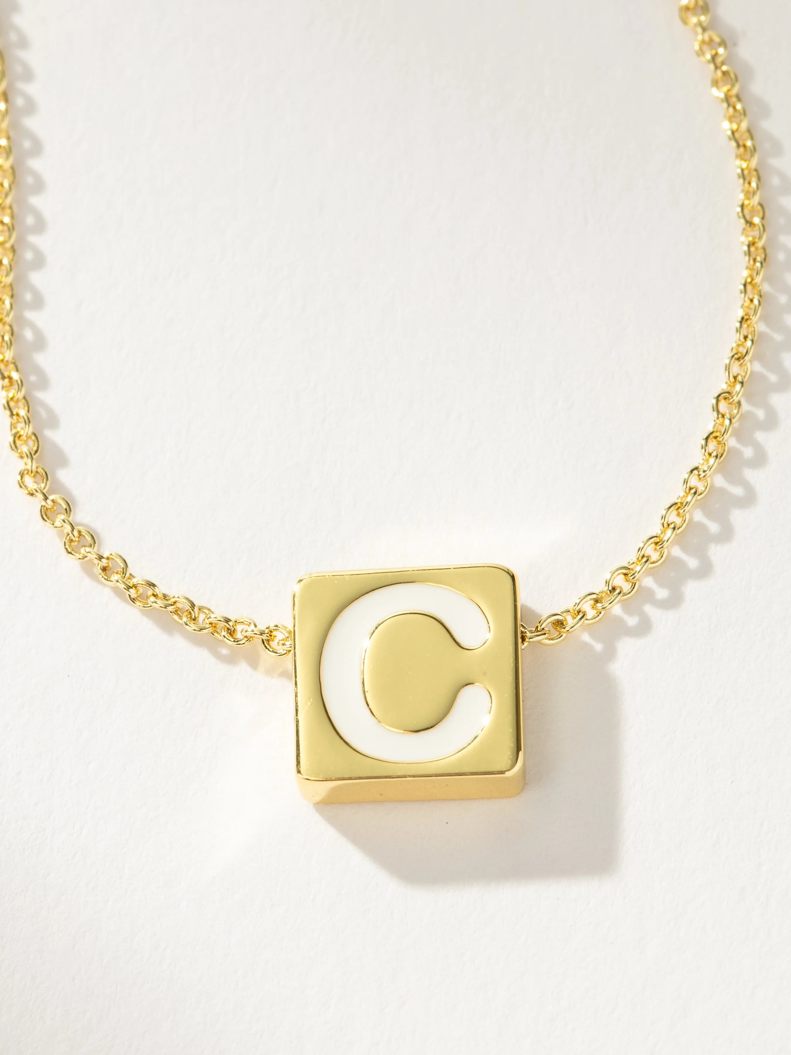 Bold Letter Necklace