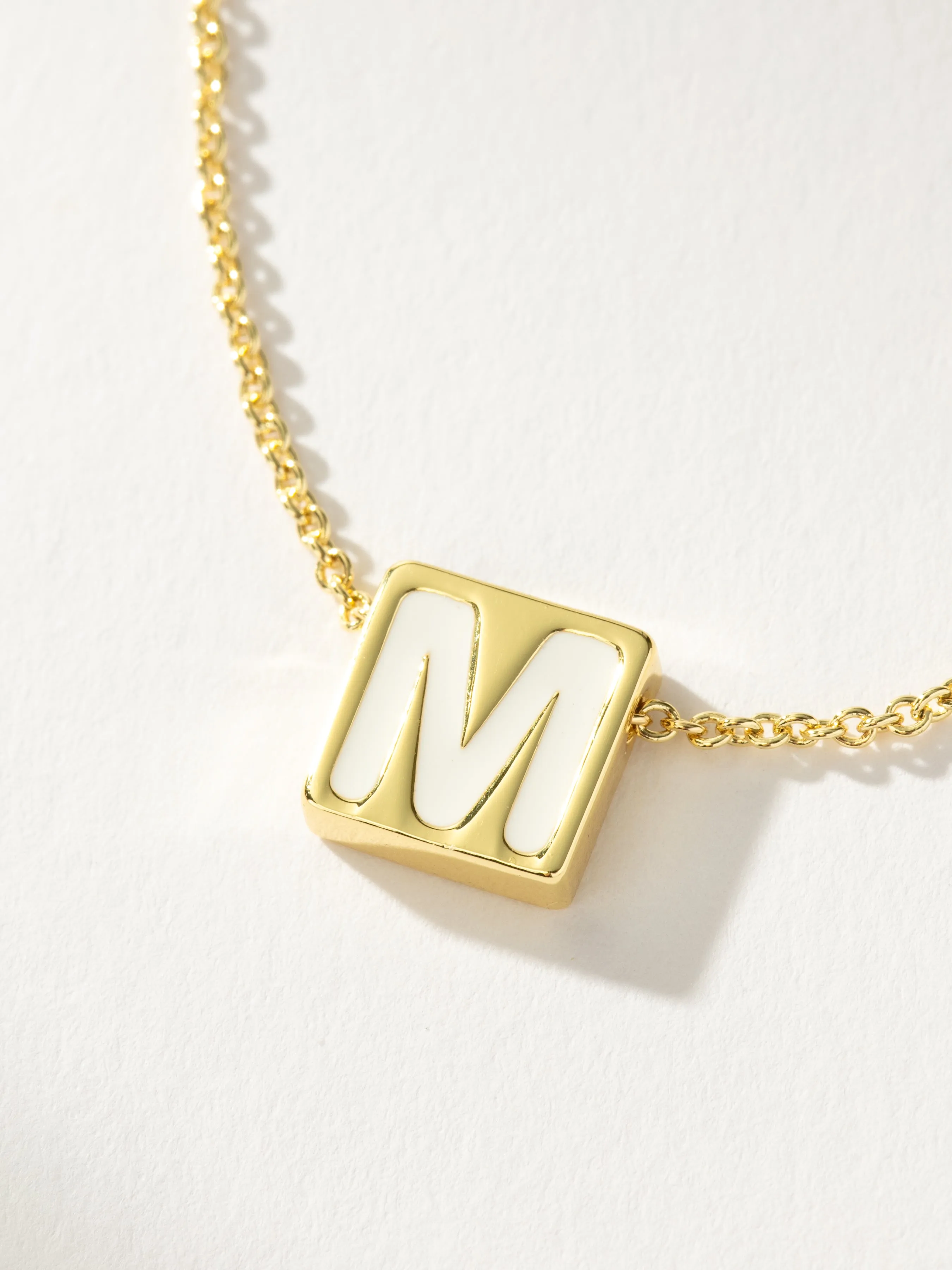 Bold Letter Necklace