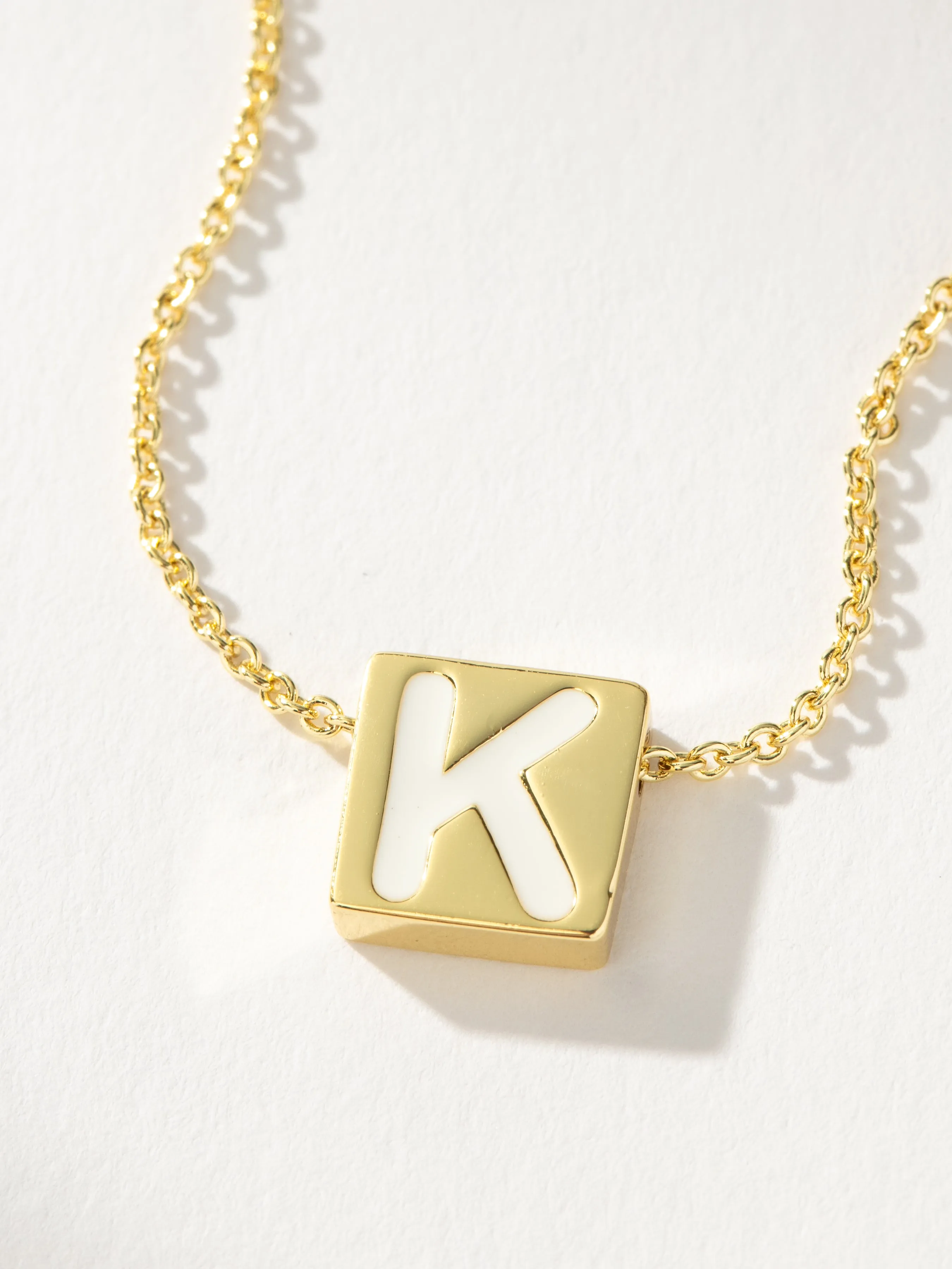 Bold Letter Necklace