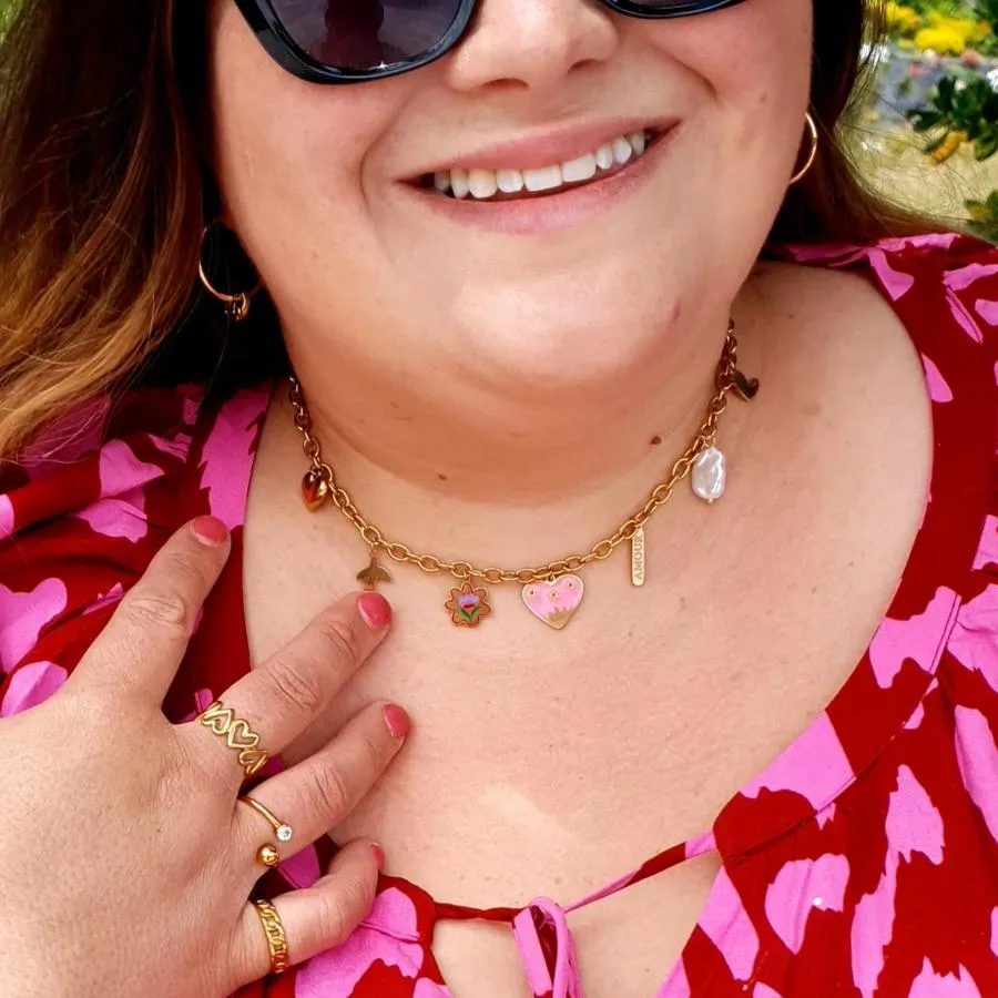 Bold treasures necklace