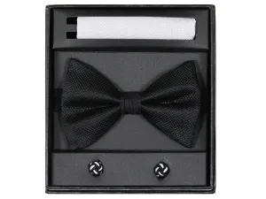 Boy's Bow Tie Box Set 22730 Black