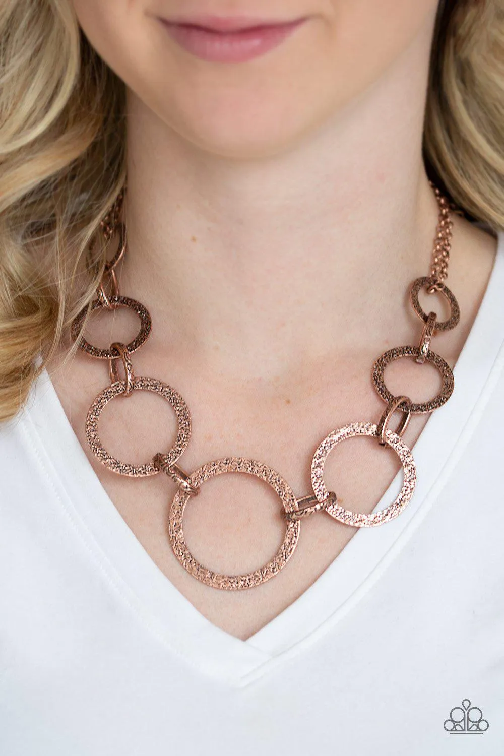 City Circus Copper Necklace - Paparazzi Accessories