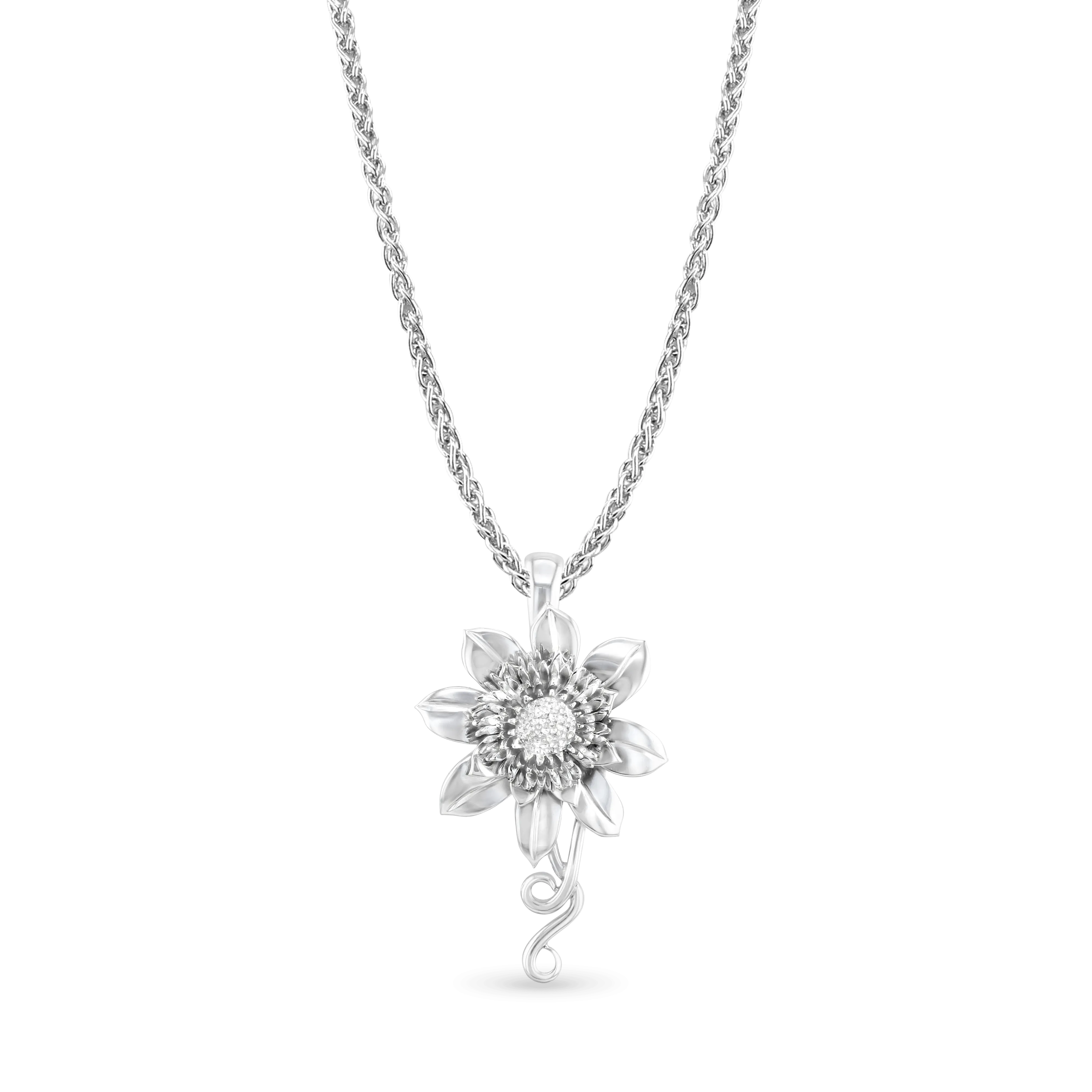 Clematis Empress Pendant
