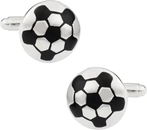 Cuff-Daddy Soccer Ball Futbol Cufflinks with Presentation Box