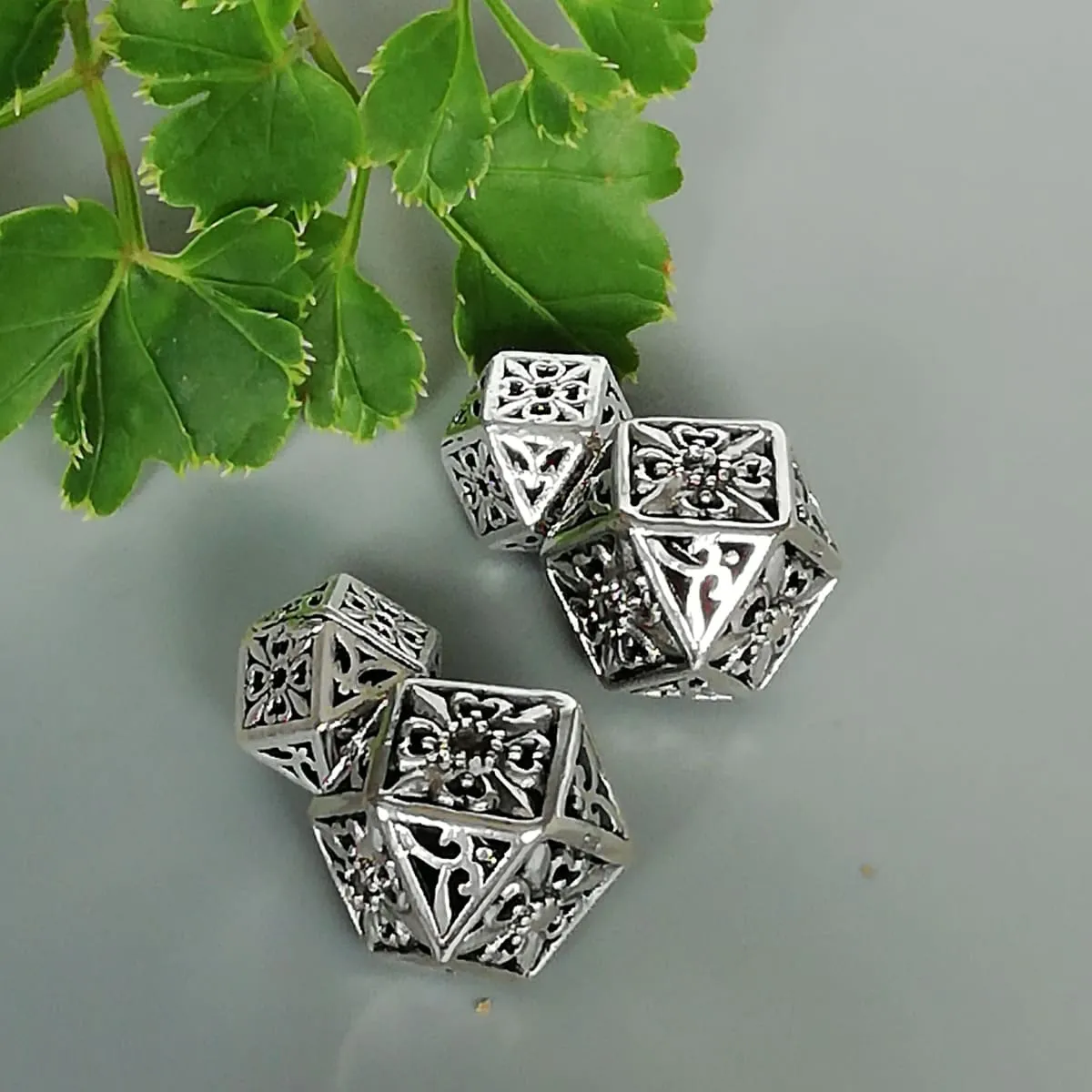 Double sided sterling silver Karen tribe earrings | Filigree cube studs | Double studs | Ethnic jewelry | E1112