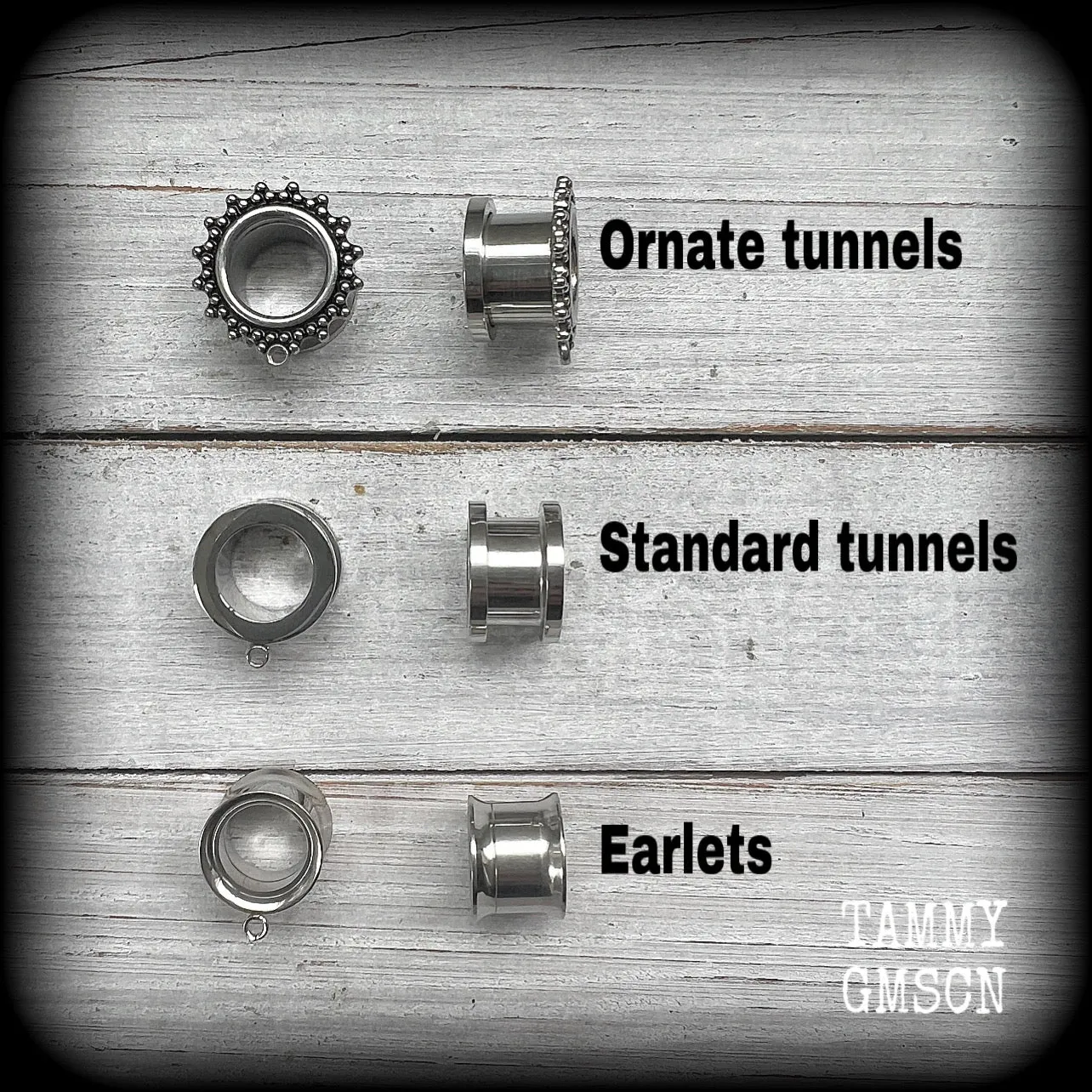 Erzulie tunnel earrings-Veve earrings