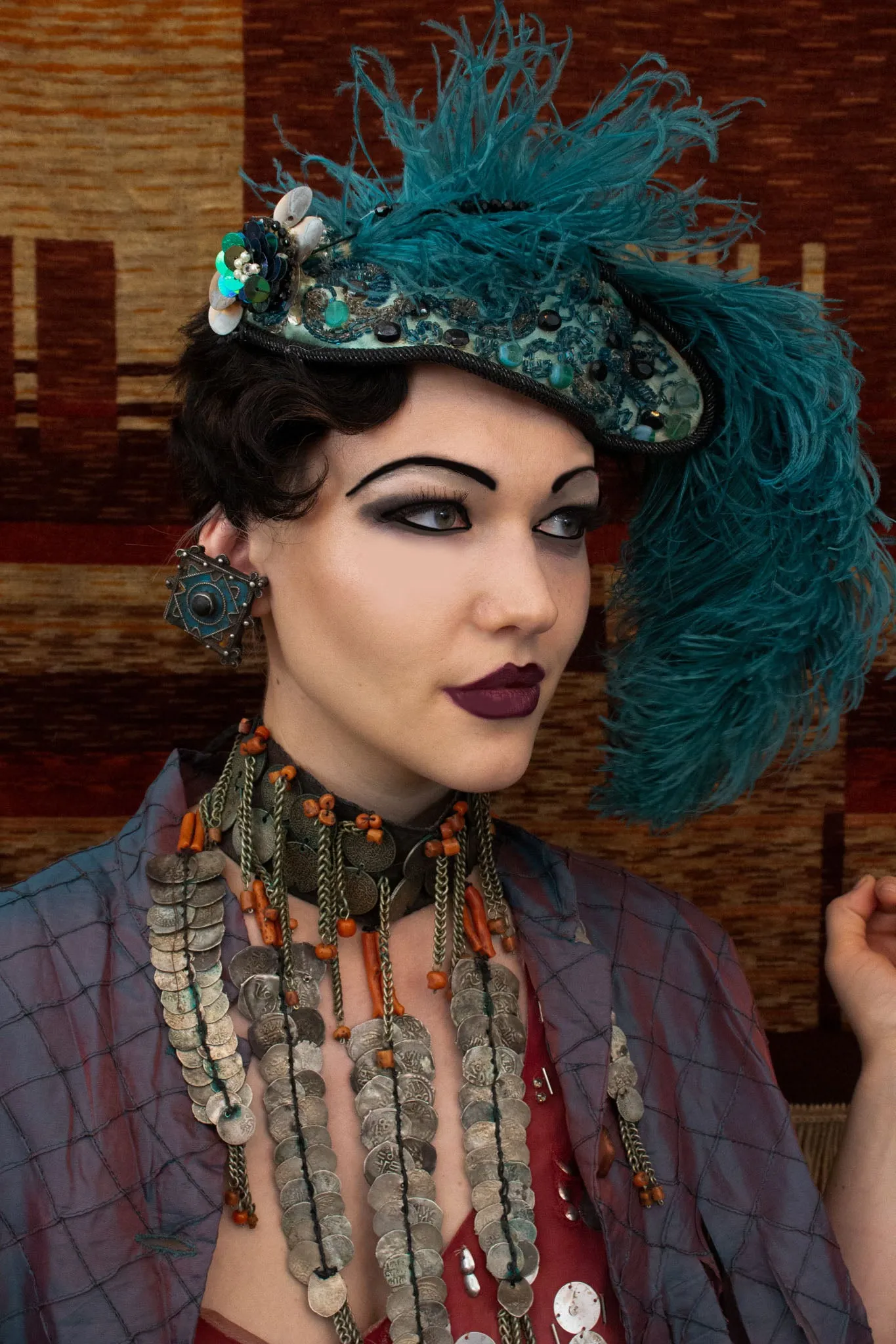 Flapper Headpiece by Atelier Carpe Diem
