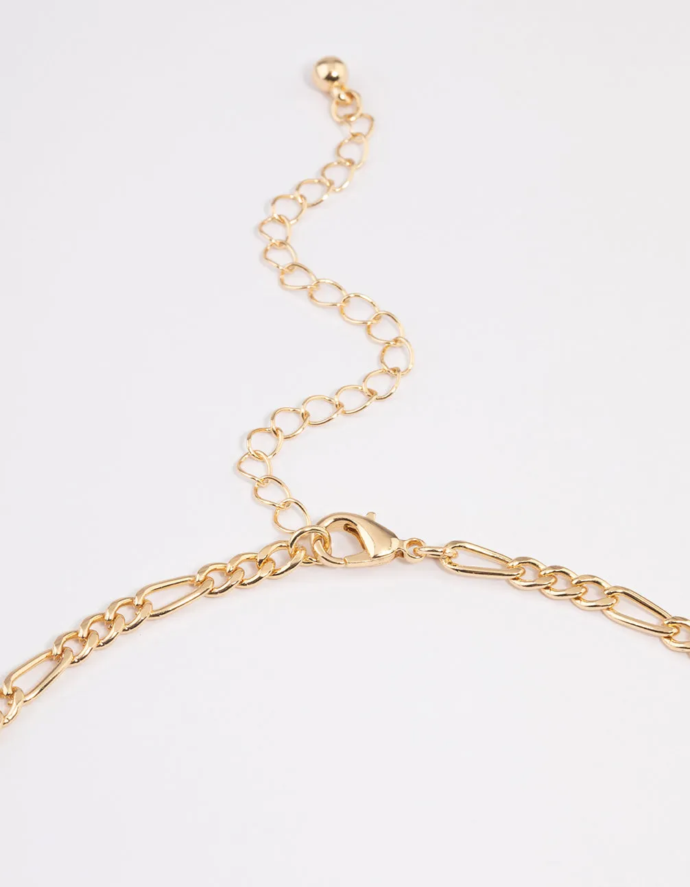Gold Figaro Chain Necklace