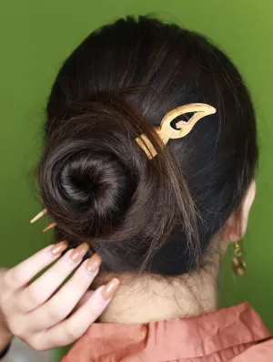 Handcrafted Wooden Hair Stick