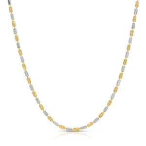 Joy Dravecky - Retro Choker in Gold/Silver