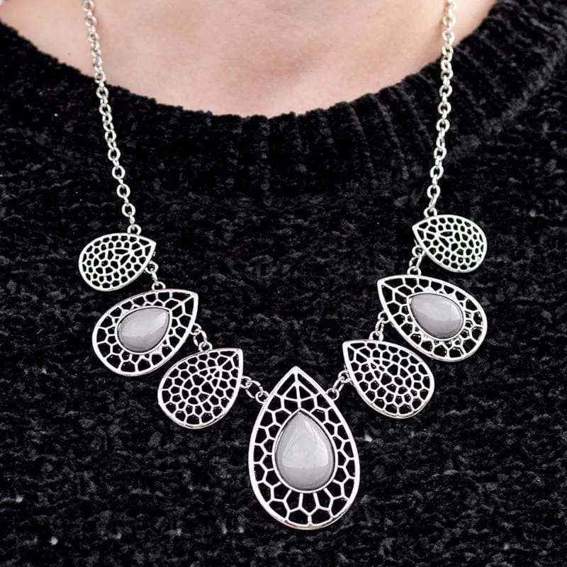 Jungle Jane Silver Necklace