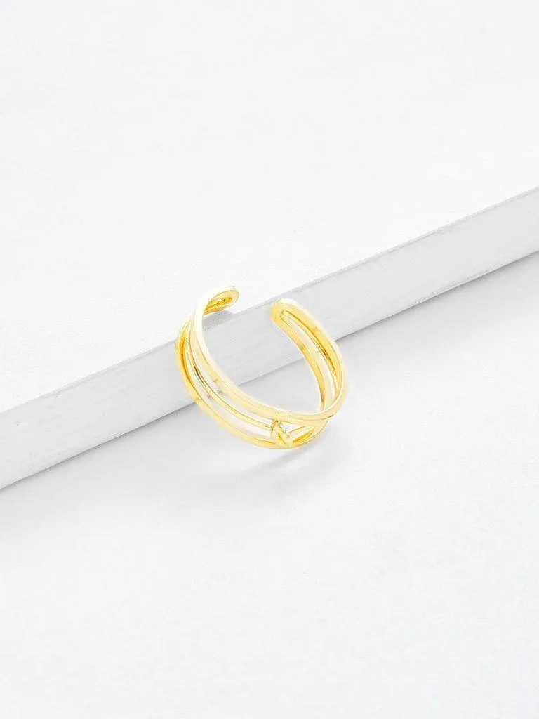 Knot Design Hollow Ring