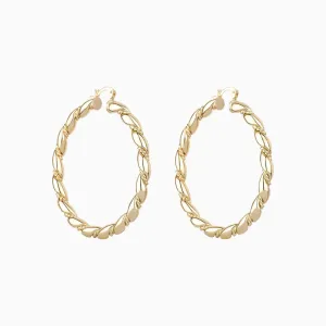 Large Twist Interwoven Hoops