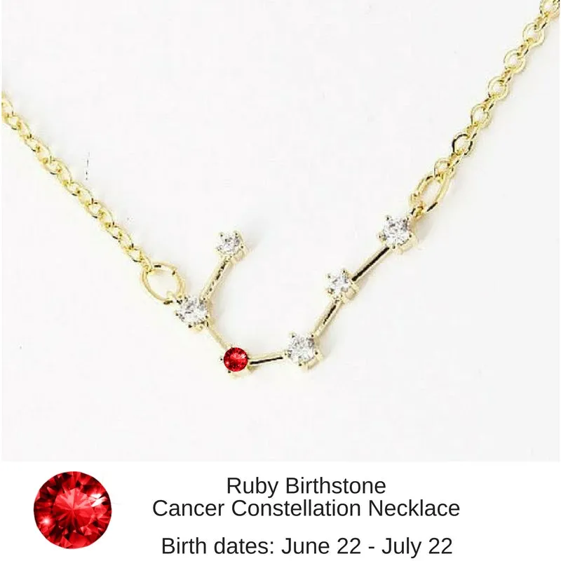 Leo Constellation Zodiac Necklace with Peridot Birthstone - "Star Candy"