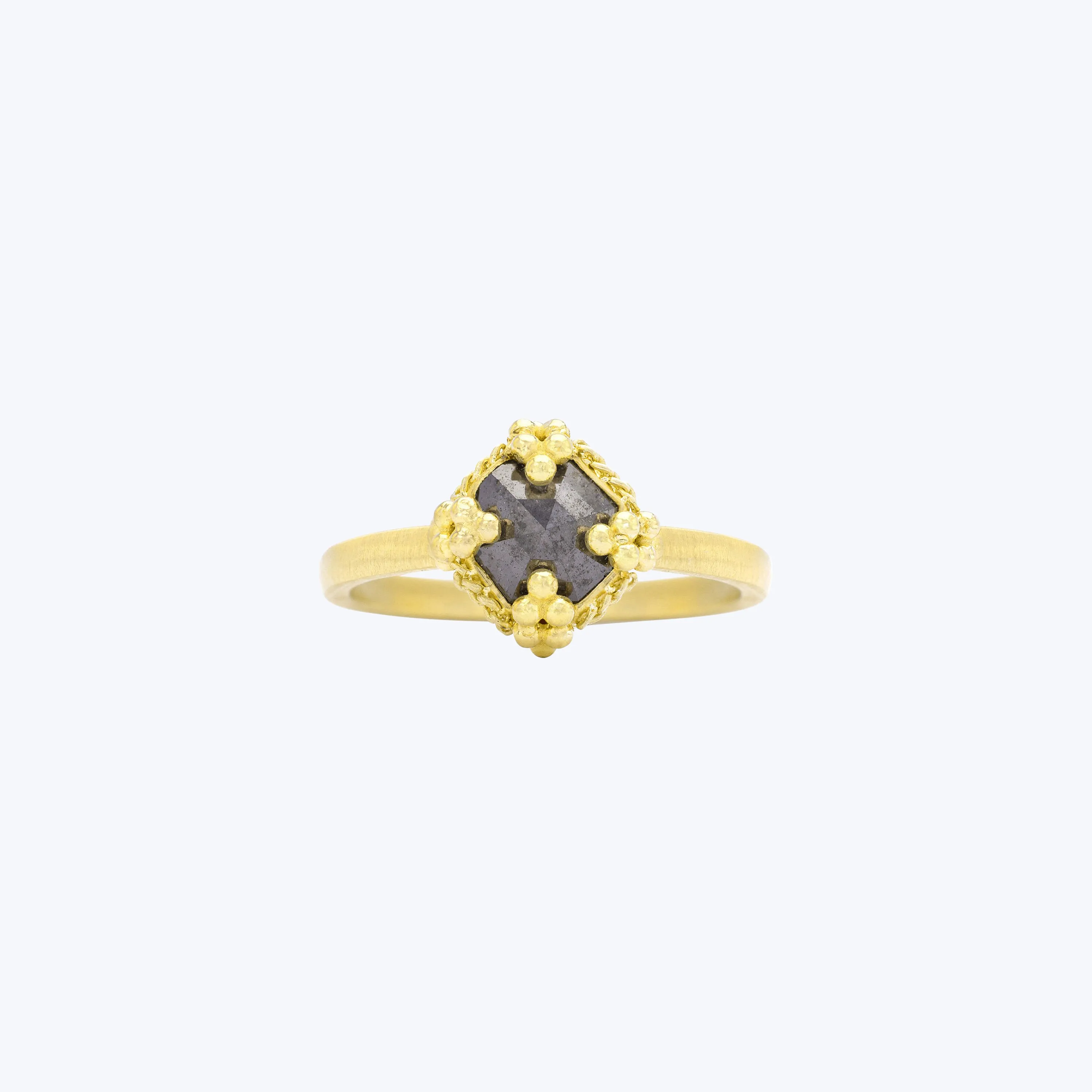 Medium Diamond 18k One-of-a-Kind Ring