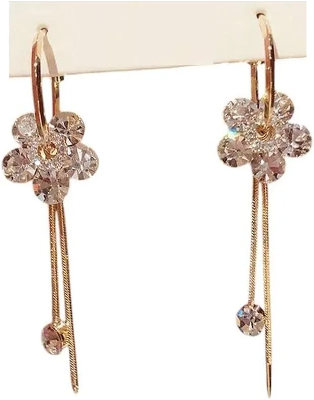 New 2026 Unisex Stainles Stell Gift Fashion Korean Imitation Pearl Drop Earrings For Women Butterfly Owl Zircon Oversized Earring Wedding Party Jewelry Trendy Accessories Creative For Women And Men