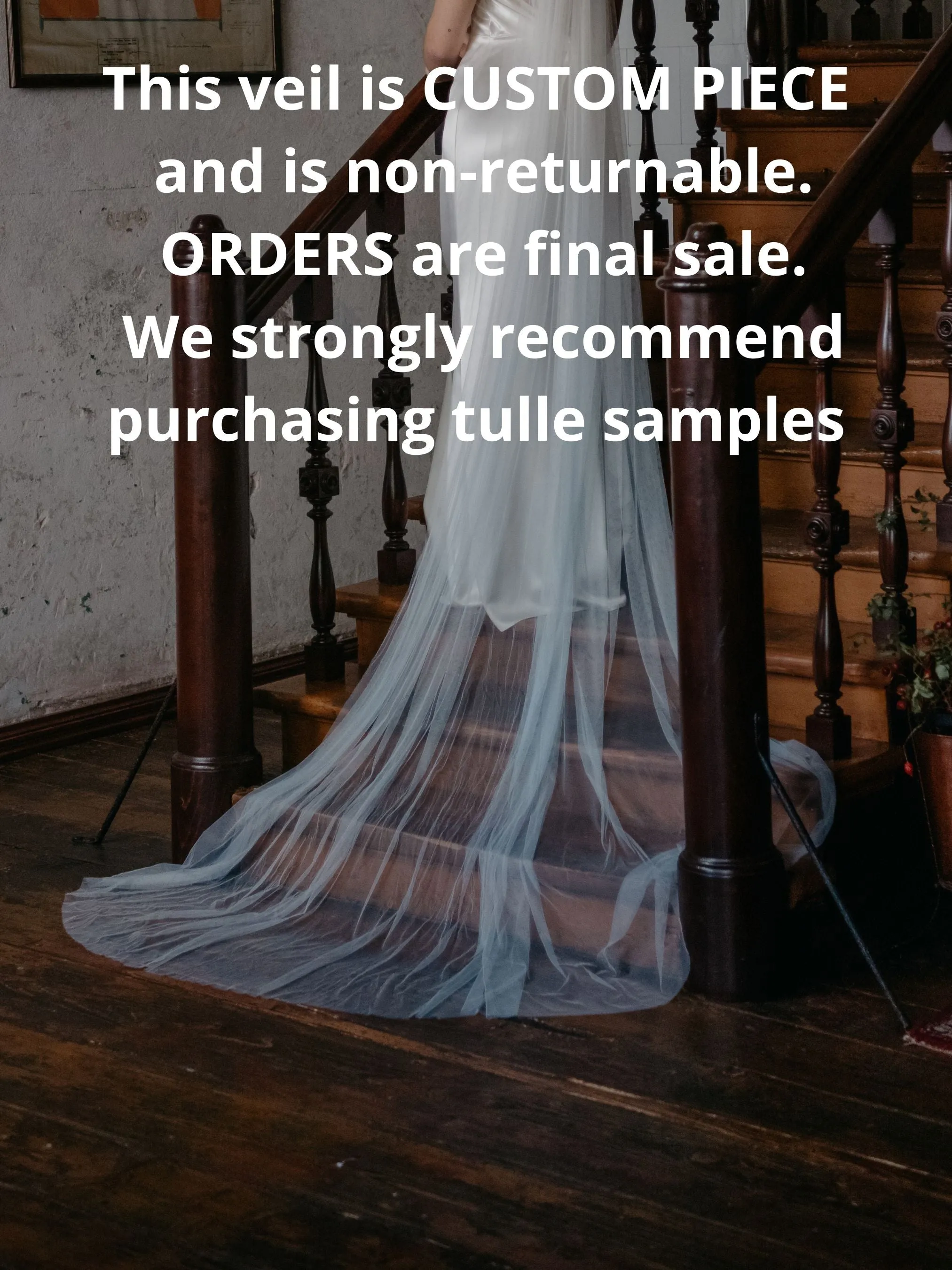 Ombre veil, Dip dyed veil - IRIS