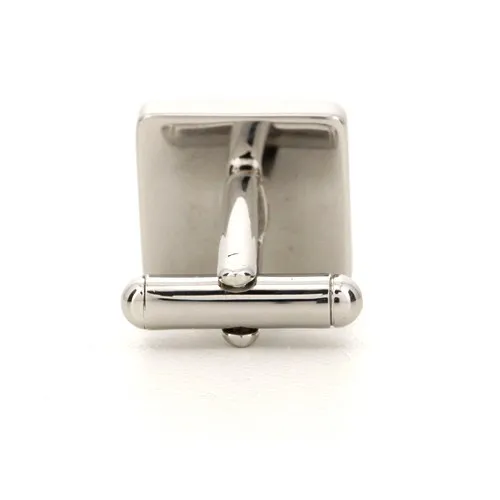 Personalised Silver Engraved Square Cufflinks