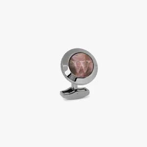 Personalised Single Initial Cufflink - W