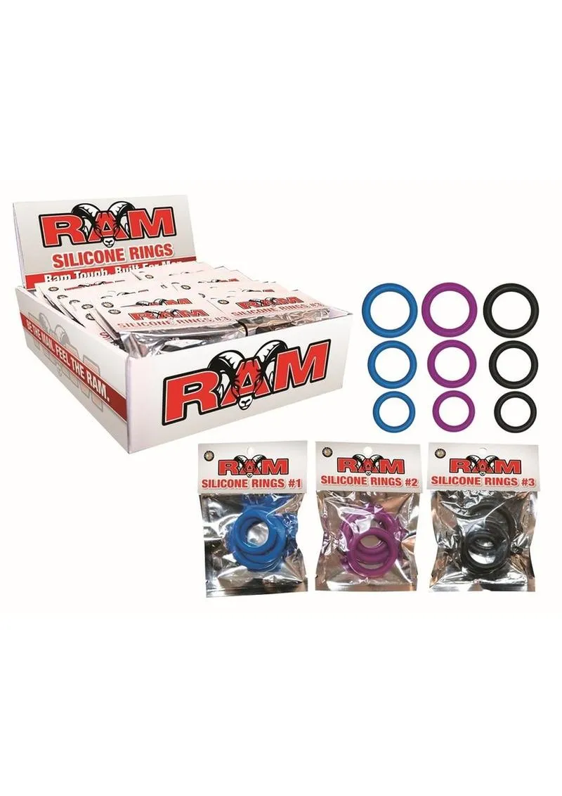 Ram Silicone Cock Rings