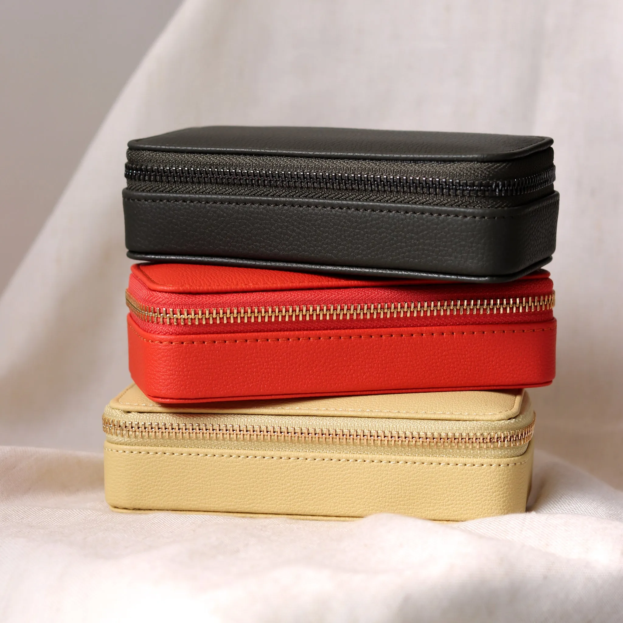 Stackers Yellow Travel Jewellery Box - Medium