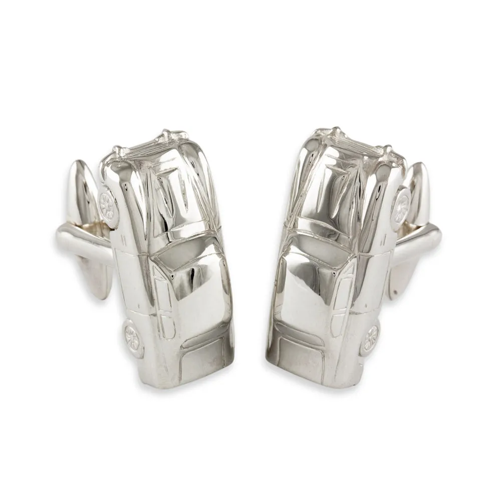 Sterling Silver Cufflinks - "Vintage Car"
