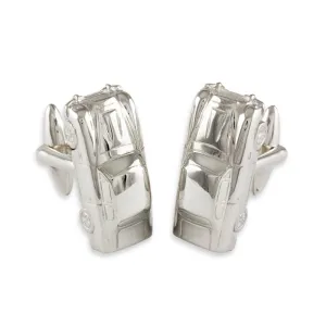 Sterling Silver Cufflinks - "Vintage Car"