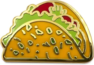 Taco Mexico Dish Food Lapel Pin