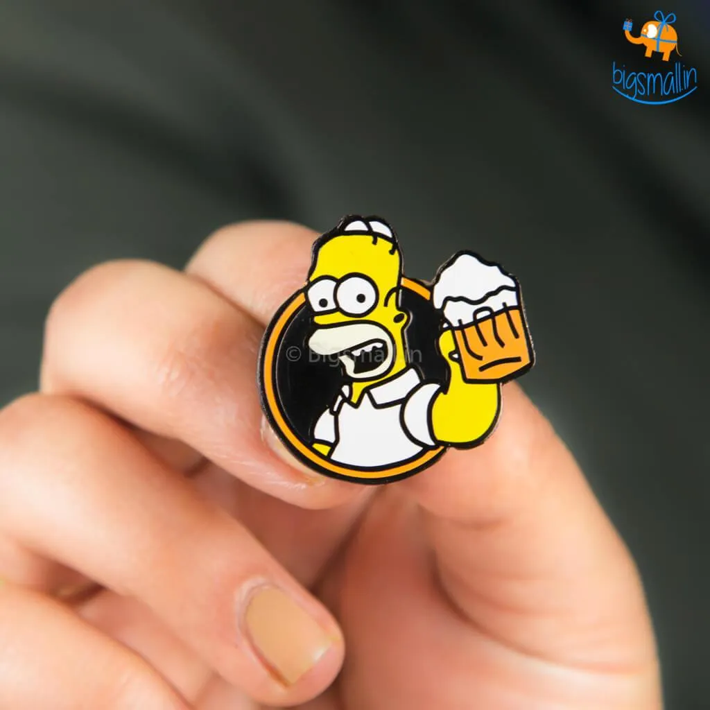 The Simpsons Lapel Pin
