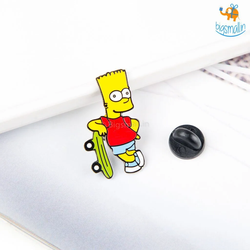 The Simpsons Lapel Pin