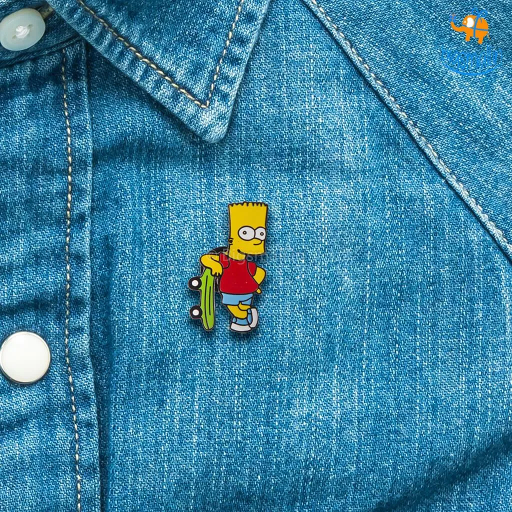 The Simpsons Lapel Pin