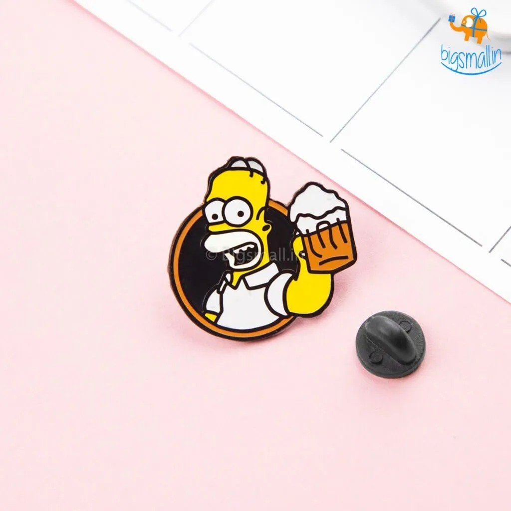 The Simpsons Lapel Pin