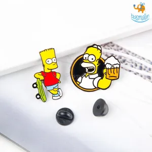 The Simpsons Lapel Pin