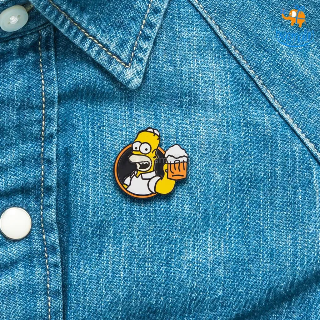 The Simpsons Lapel Pin