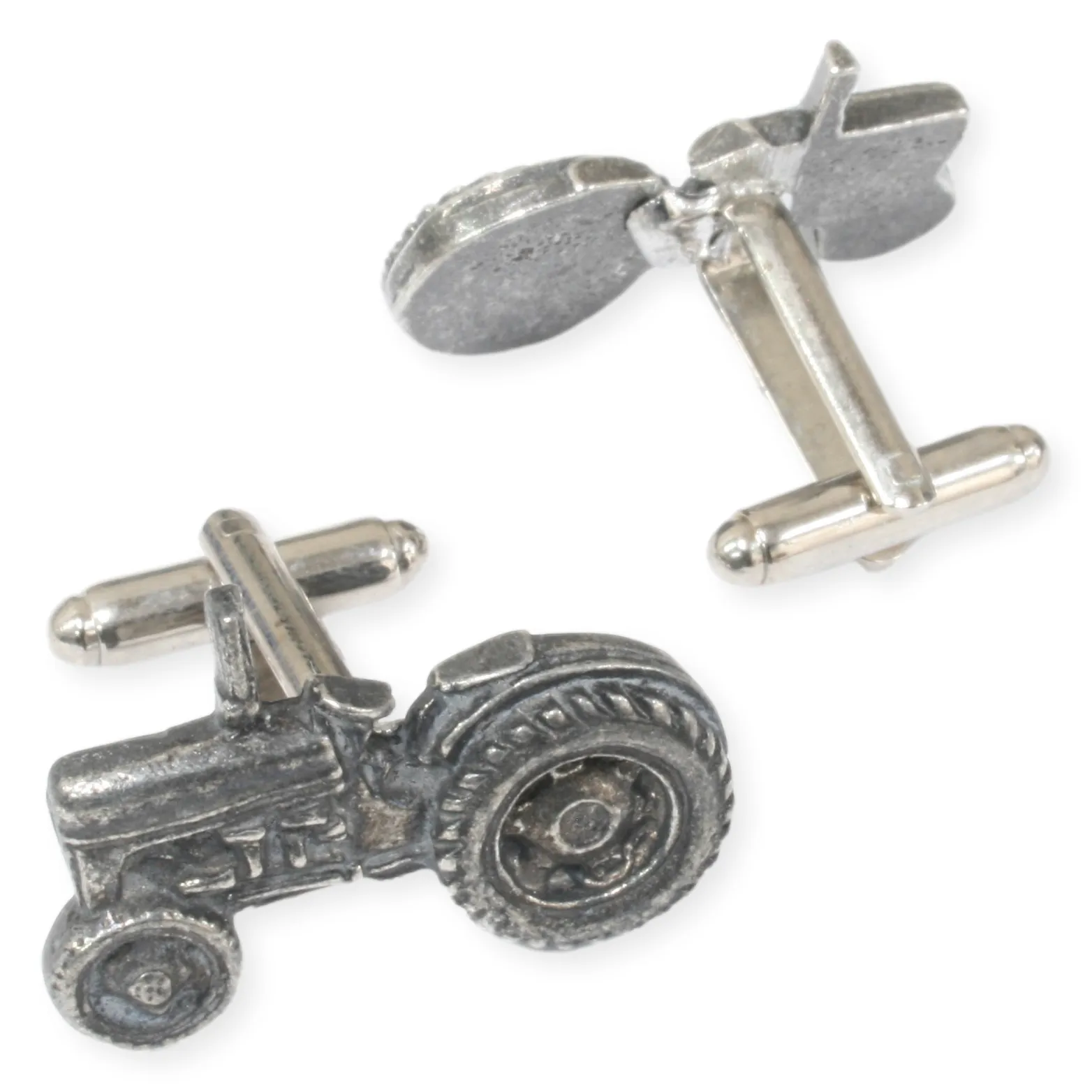 Tractor Pewter Cufflinks