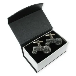 Tractor Pewter Cufflinks